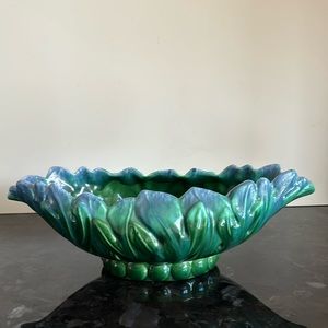 Beautiful Blue Pottery Bowl